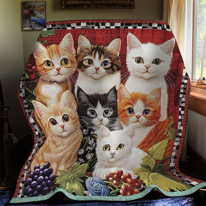 Cute Kitten Group WX0612021CL Quilt