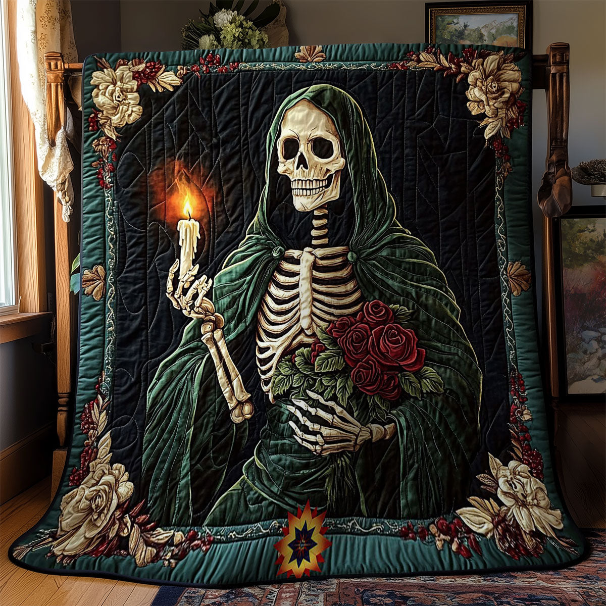 Mystic Skull WY0912022CL Quilt
