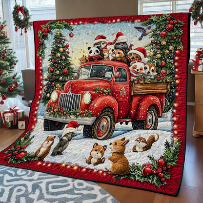 Christmas In The Farm WY1311018CL Quilt