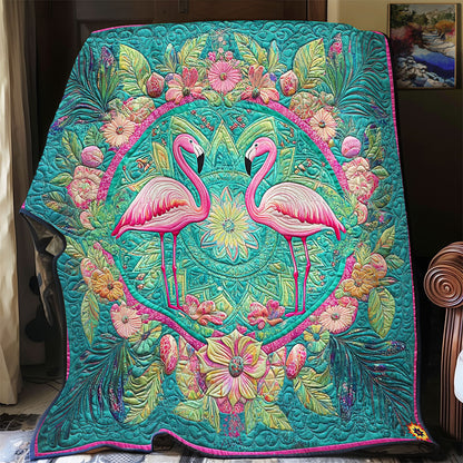 Flamingo WY0811012CL Quilt