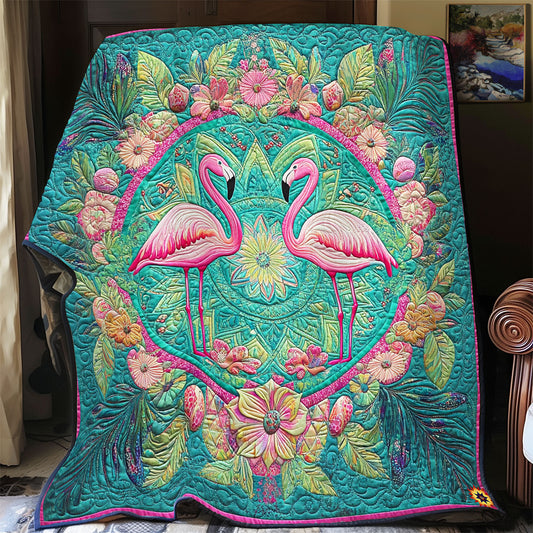 Flamingo WY0811012CL Quilt