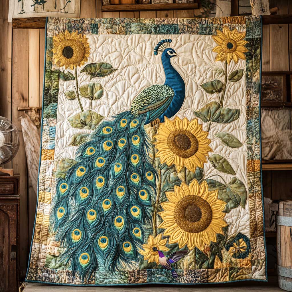 Peacock Elegance WN0711071CL Quilt