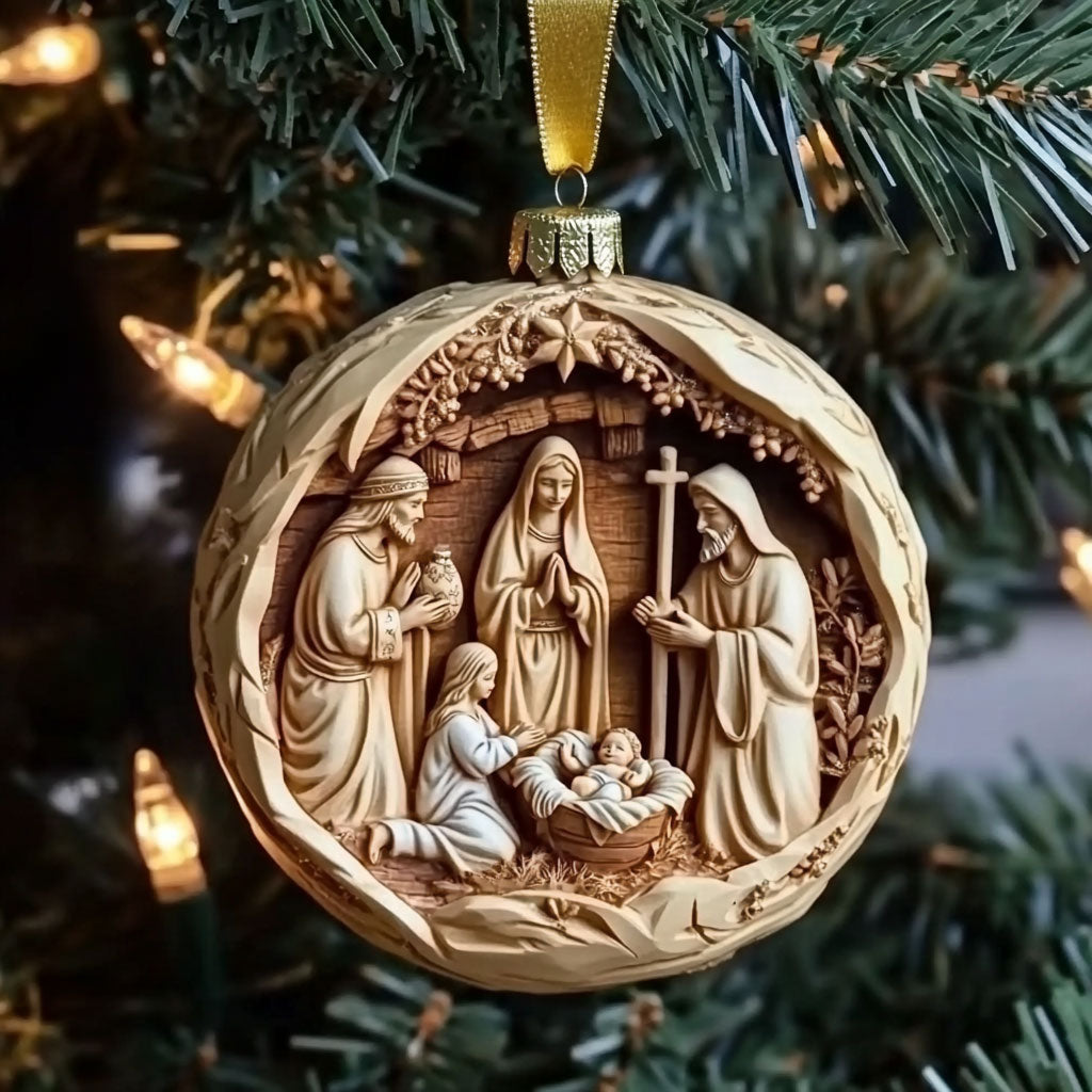 Christian Gift Of Light WN1610019CL Christmas Ornament