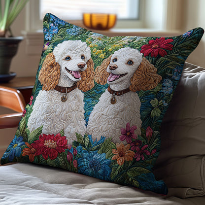 Couple Dog WY0312108CL Quilt Pillow Case