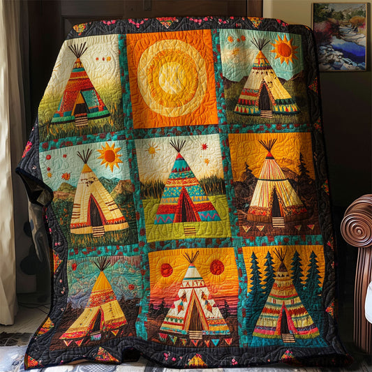 Sunlit Spirit Tepee WJ0801019CL Quilt