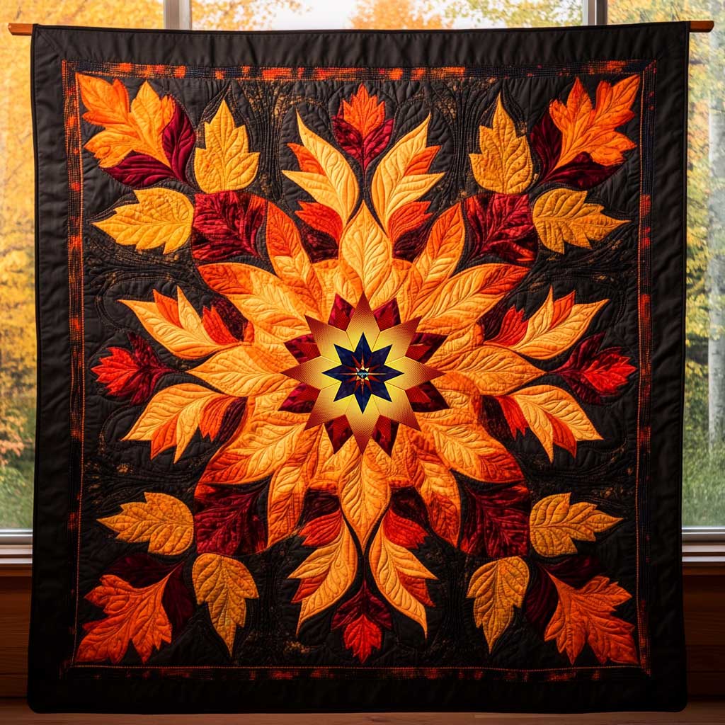 Native Leaf Harmony WN0210042CL Quilt