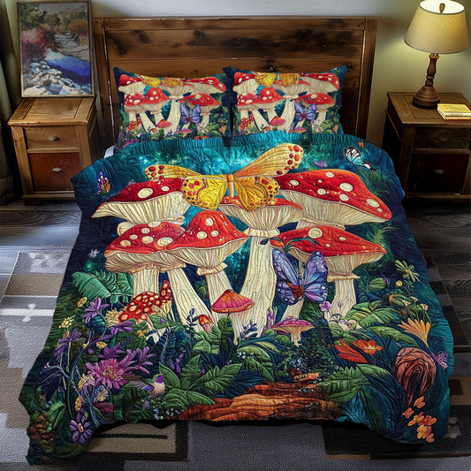 Night Mushroom Forest WY1812054CL Duvet Cover Set