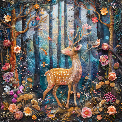 Dreamy Deer WJ1309003CL Quilt