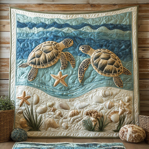 Sea Turtle Serenity WG0101007CL Quilt