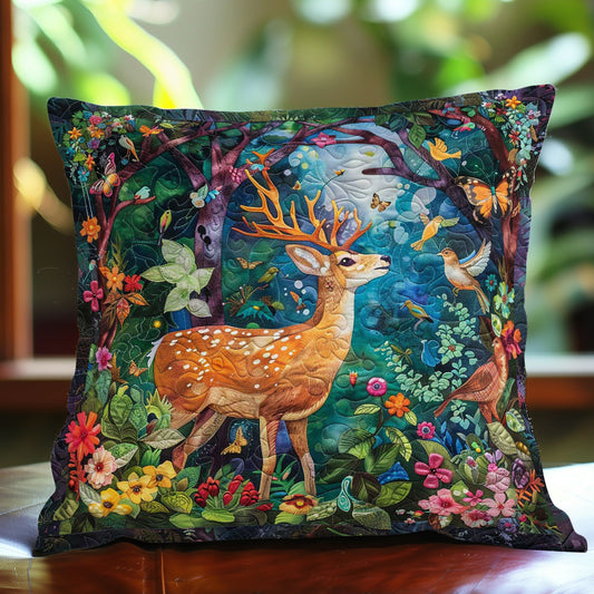 Dreamy Deer WJ1309037CL Quilt Pillow Case