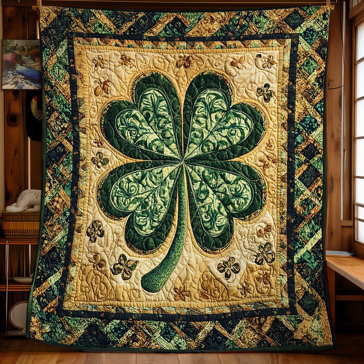 Lucky Clover WX0601026CL Quilt