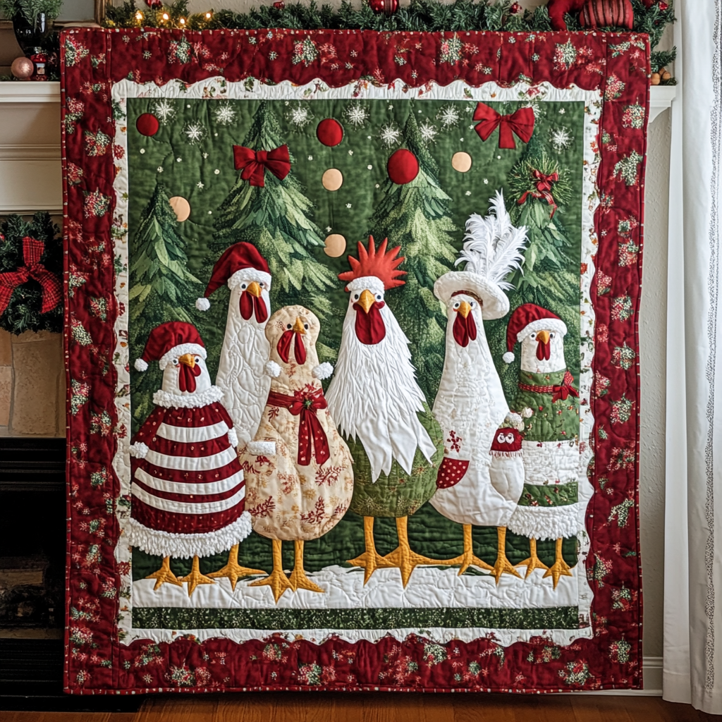 Christmas Night XR2709005CL Quilt