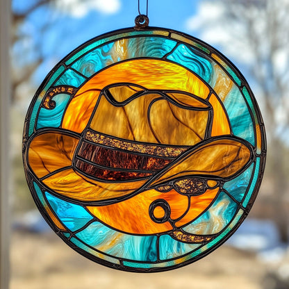 Cowboy Hat WY2301087CL Suncatcher