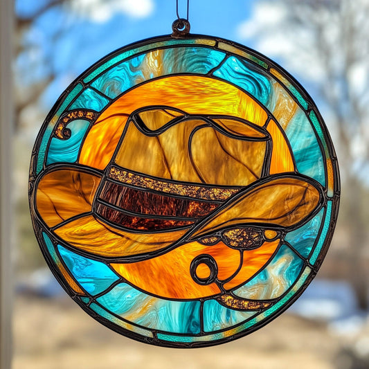 Cowboy Hat WY2301087CL Suncatcher