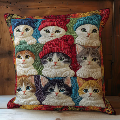 Winter Cat WY0912075CL Quilt Pillow Case