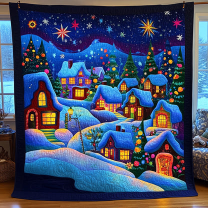 Christmas Village WJ0911006CL Quilt