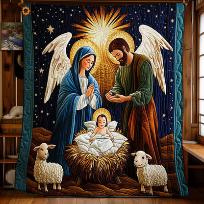 The Holy Family WY2211036CL Quilt