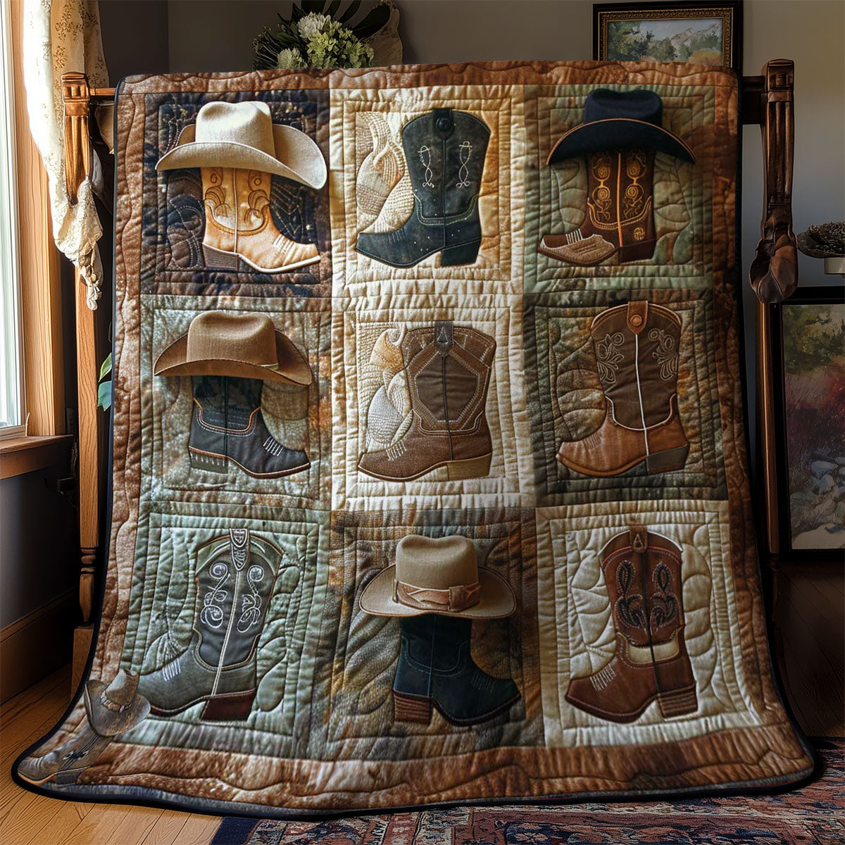 Cowboy Collection WN3110025CL Quilt