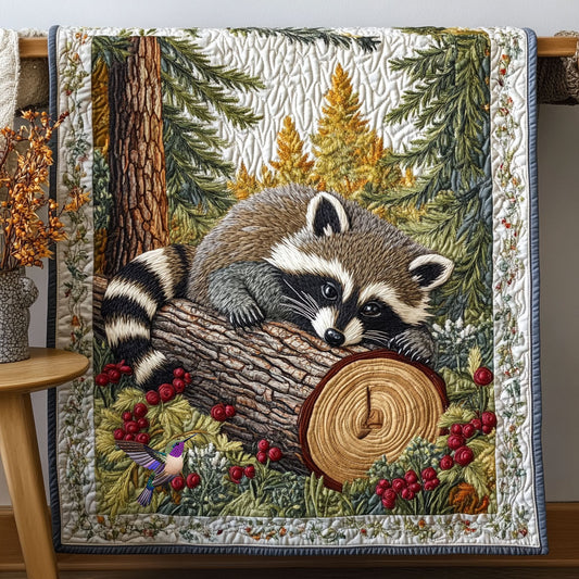 Baby Raccoon WX2510002CL Quilt