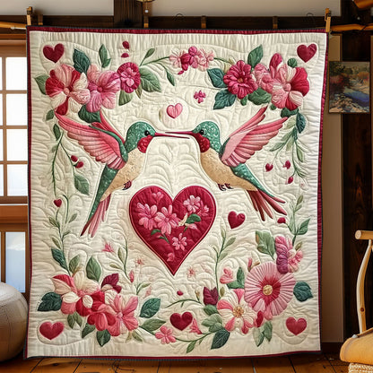 Love Hummingbird WJ0801011CL Quilt