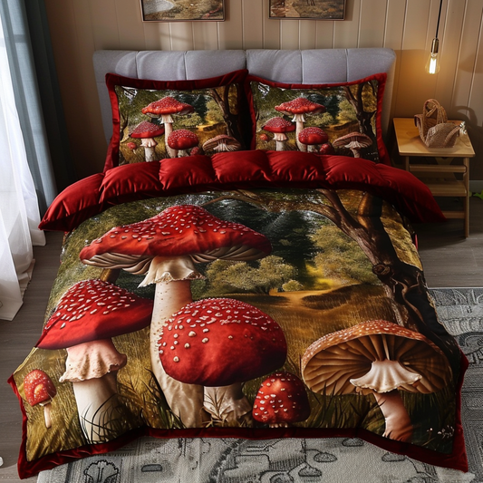 Shroom Haven YR0501001CL Duvet Cover Set