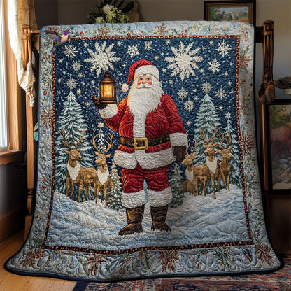 Santa’s Woodland WN1411004CL Quilt