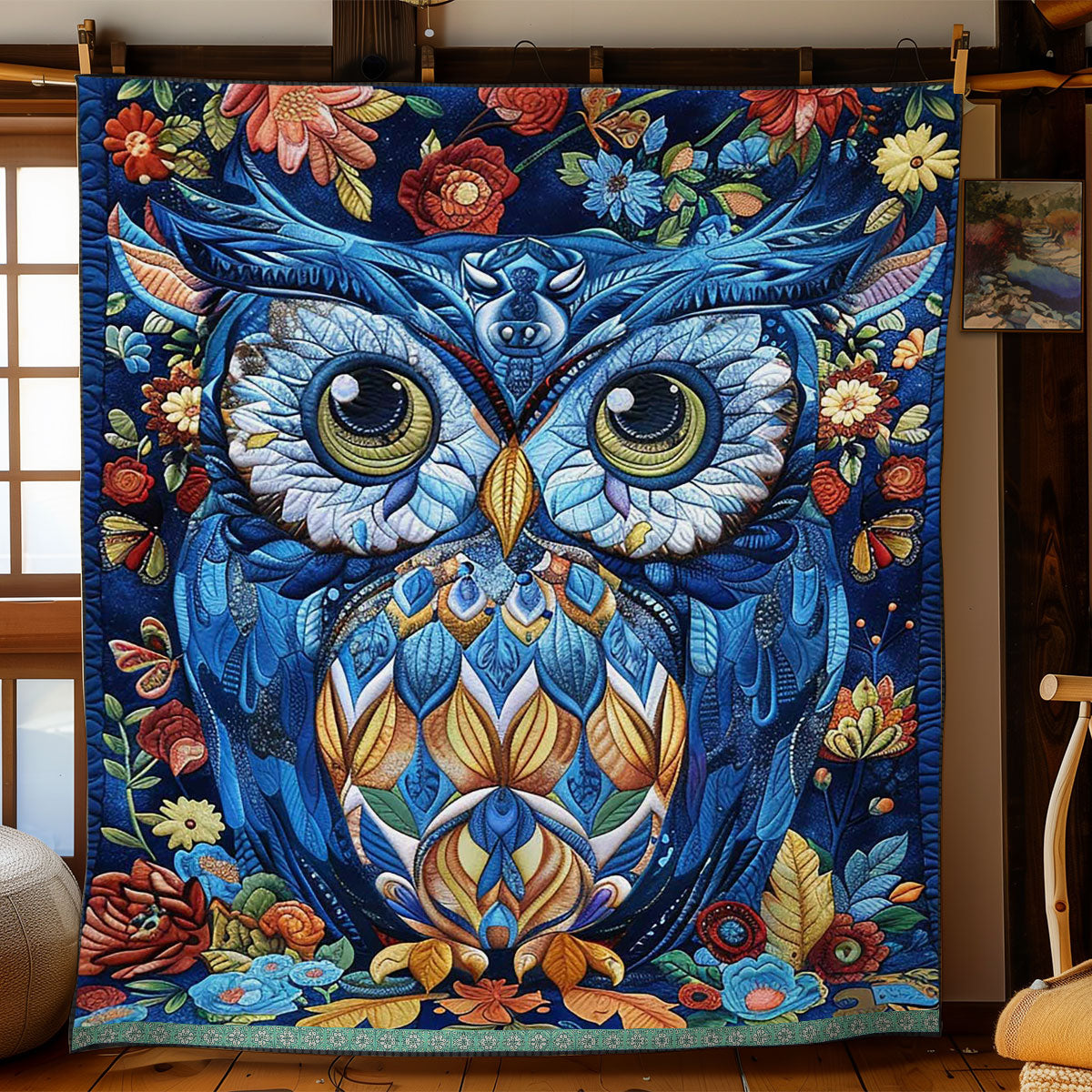 Enchanting Owl WJ1209008CL Quilt