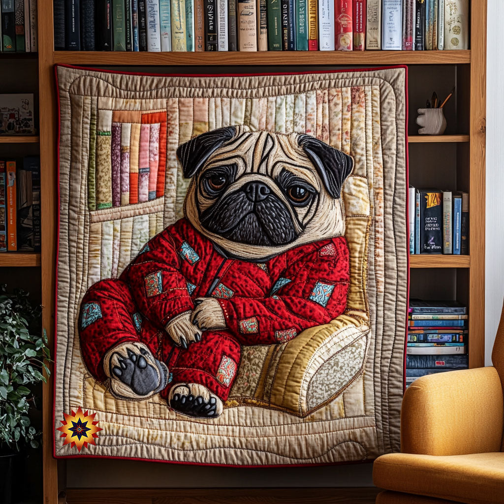 Pugs Seating WX0711037CL Quilt
