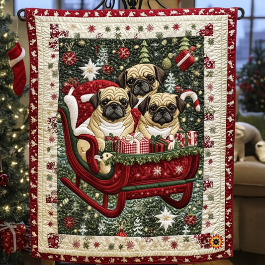 Pug WU0111024CL Quilt