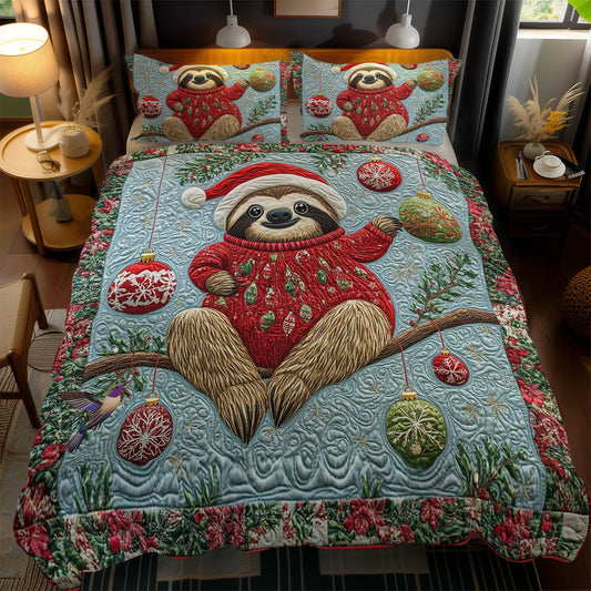 Merry Slothmas WN1612040CL Duvet Cover Set