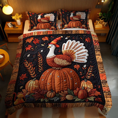 Turkey And Harvest Time WN1010160CL Duvet Cover Set