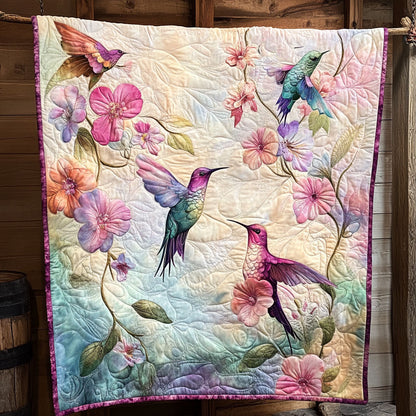 Hummingbird Bloom CW1505122CL Quilt
