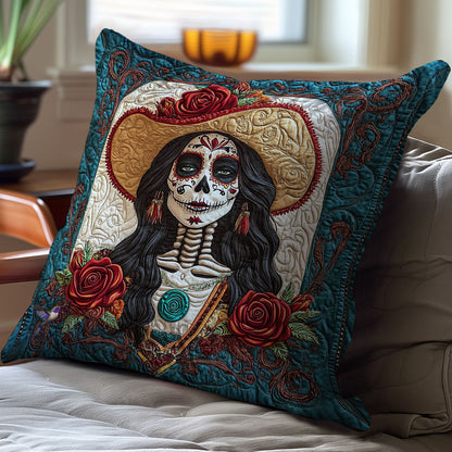 Mexican Death Style Women WY0101060CL Quilt Pillow Case