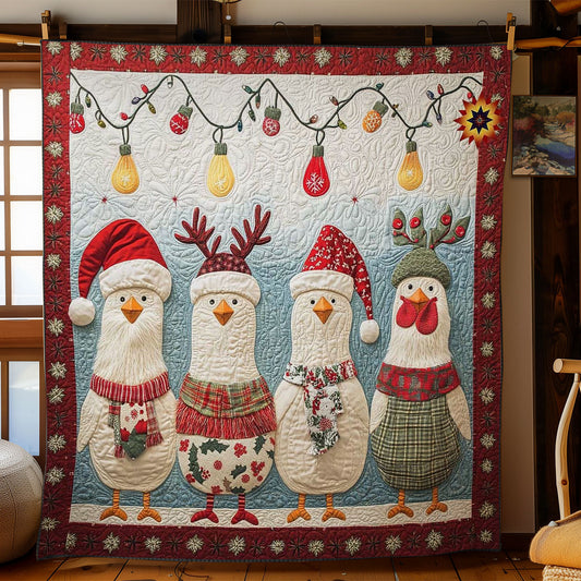 Chicken Cheer WN1411055CL Quilt