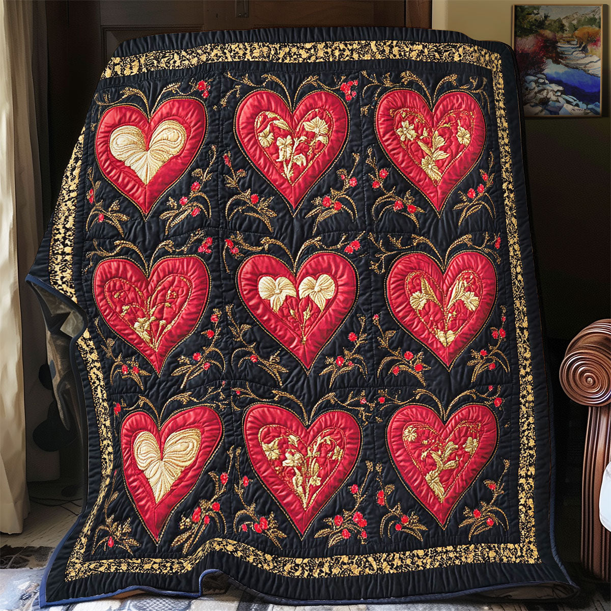 Mystic Heart WY1202107CL Quilt
