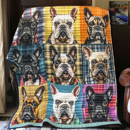 French Bulldog WU2809001CL Quilt