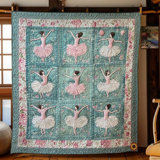 Ballet Dancer WY1712002CL Quilt
