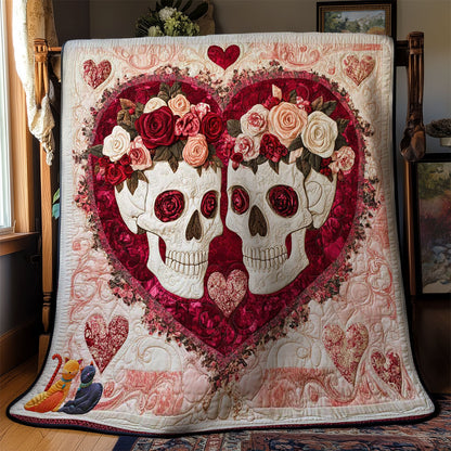 Lover’s Skull WN0412013CL Quilt