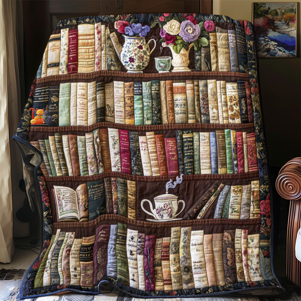 Book Lover YR2312008CL Quilt