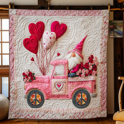 Heartful Gnome WN0412033CL Quilt