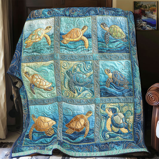 Serene Turtle WX2512049CL Quilt