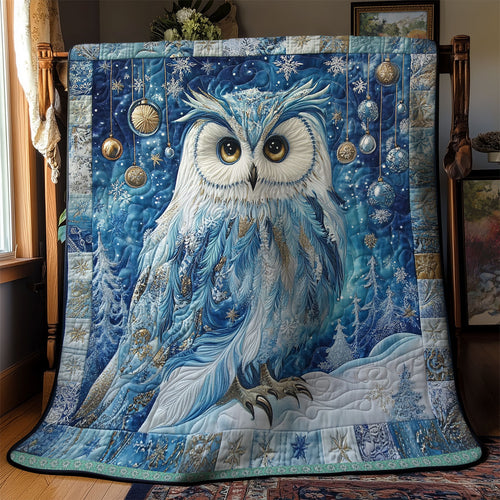 Owl Winter WX1112033CL Quilt