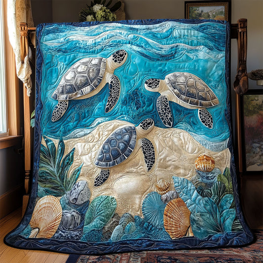 Sea Turtle WJ2712026CL Quilt