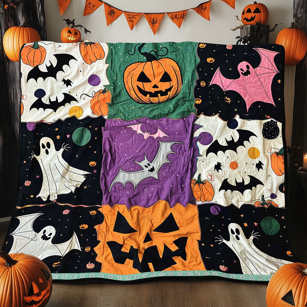 Spooky Halloween WJ2309021CL Quilt