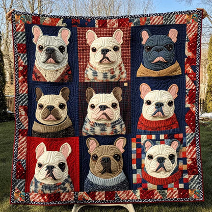 French Bulldog WJ0110007CL Quilt