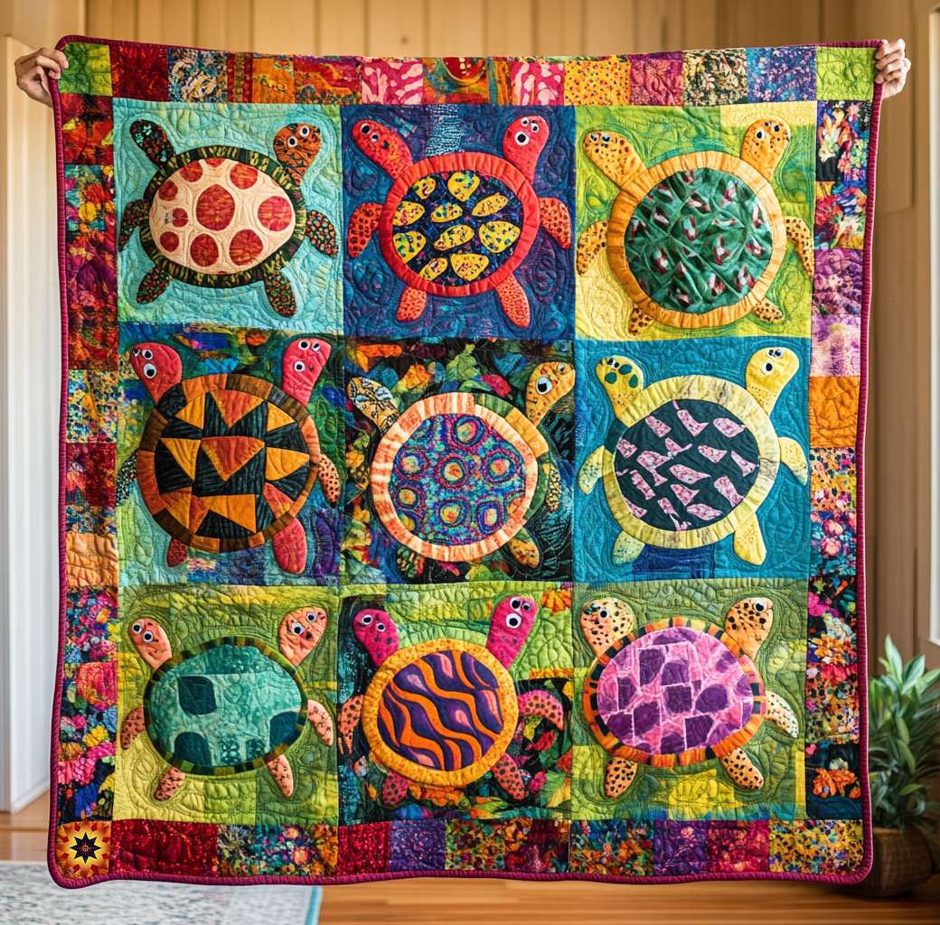 Sea Turtle YR2312016CL Quilt