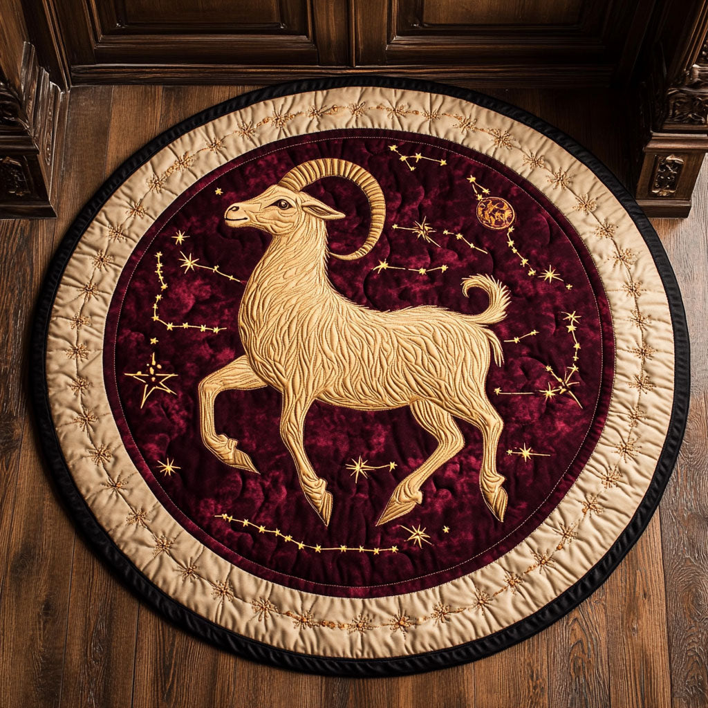 Golden  Crest CP1707042CL Quilted Round Mat
