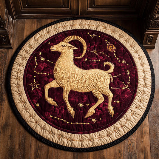 Golden  Crest CP1707042CL Quilted Round Mat