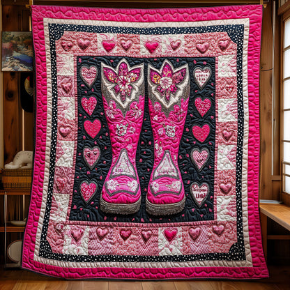 Valentine Cowboy Boots WY0901062CL Quilt