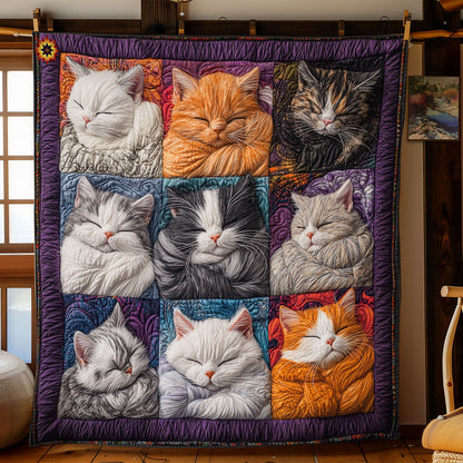 Sleeping Cat WY0611038CL Quilt